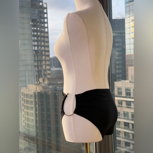 🆕 CHRISTOPHER ESBER 🧿 NWOT U Prong Black Swim Brief, Sz AU 8 US 4 - Picture 9 of 13